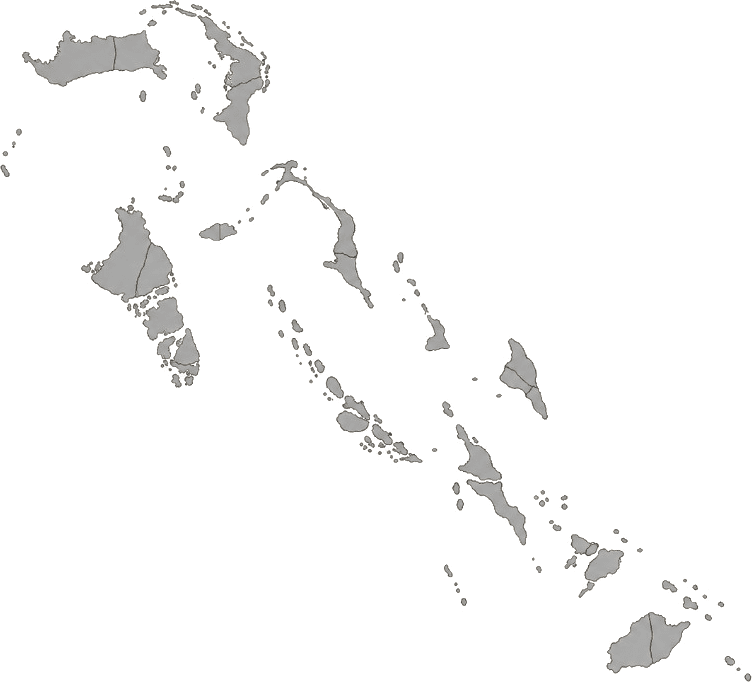 Illustrated map of The Bahamas