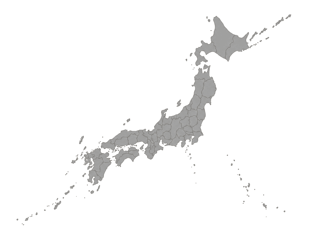 Illustrated map of Japan