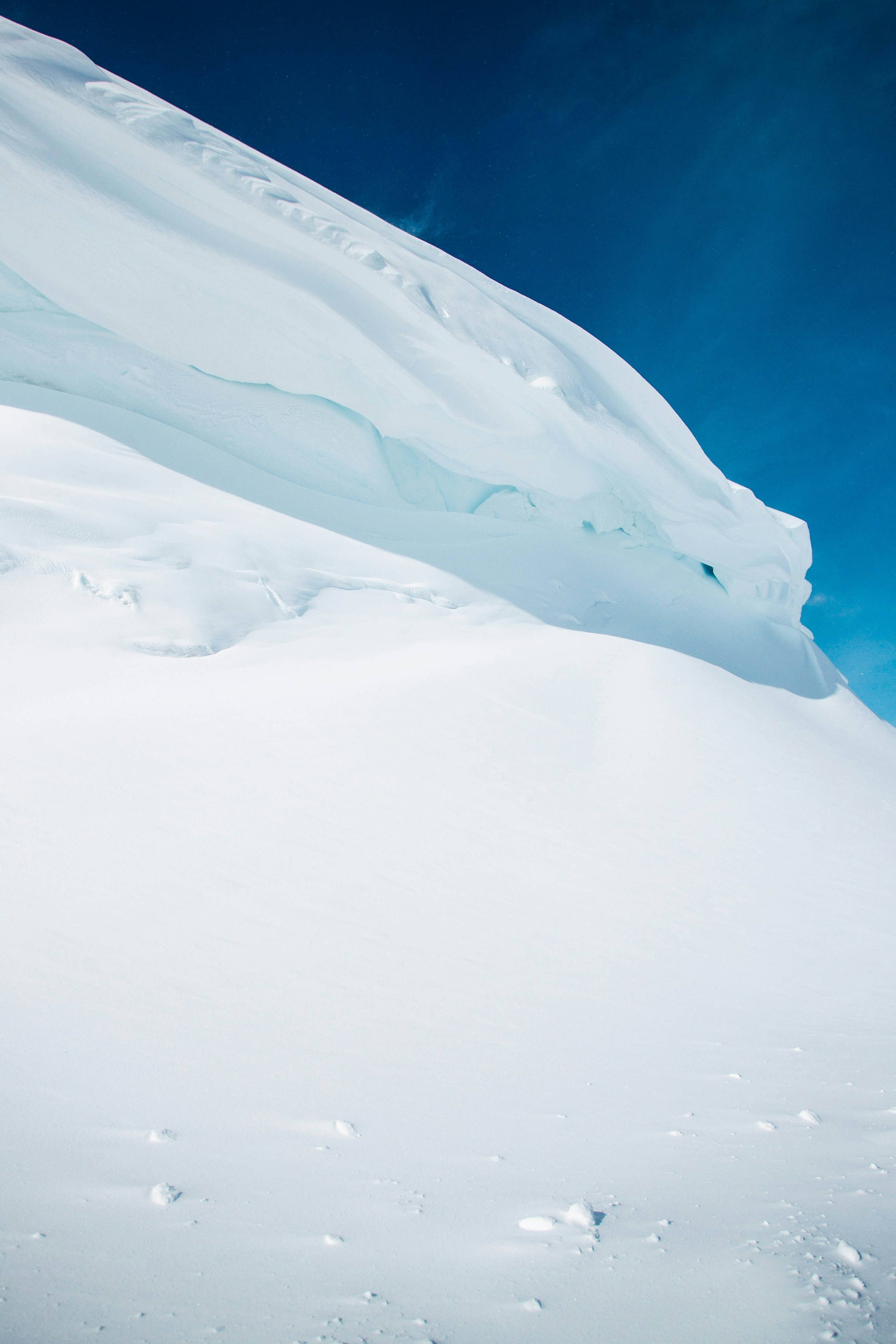Snow-covered mountain at Geilo