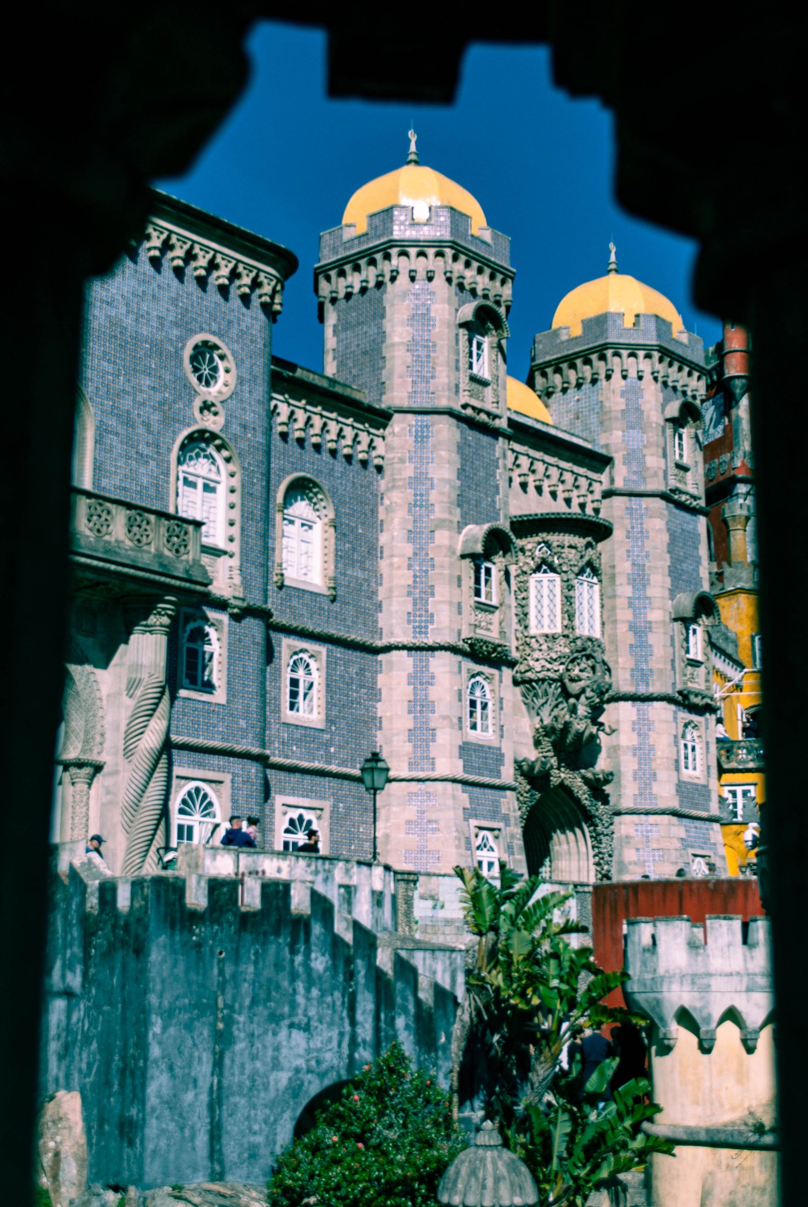 National Palace of Pena in Sintra, Portugal.
