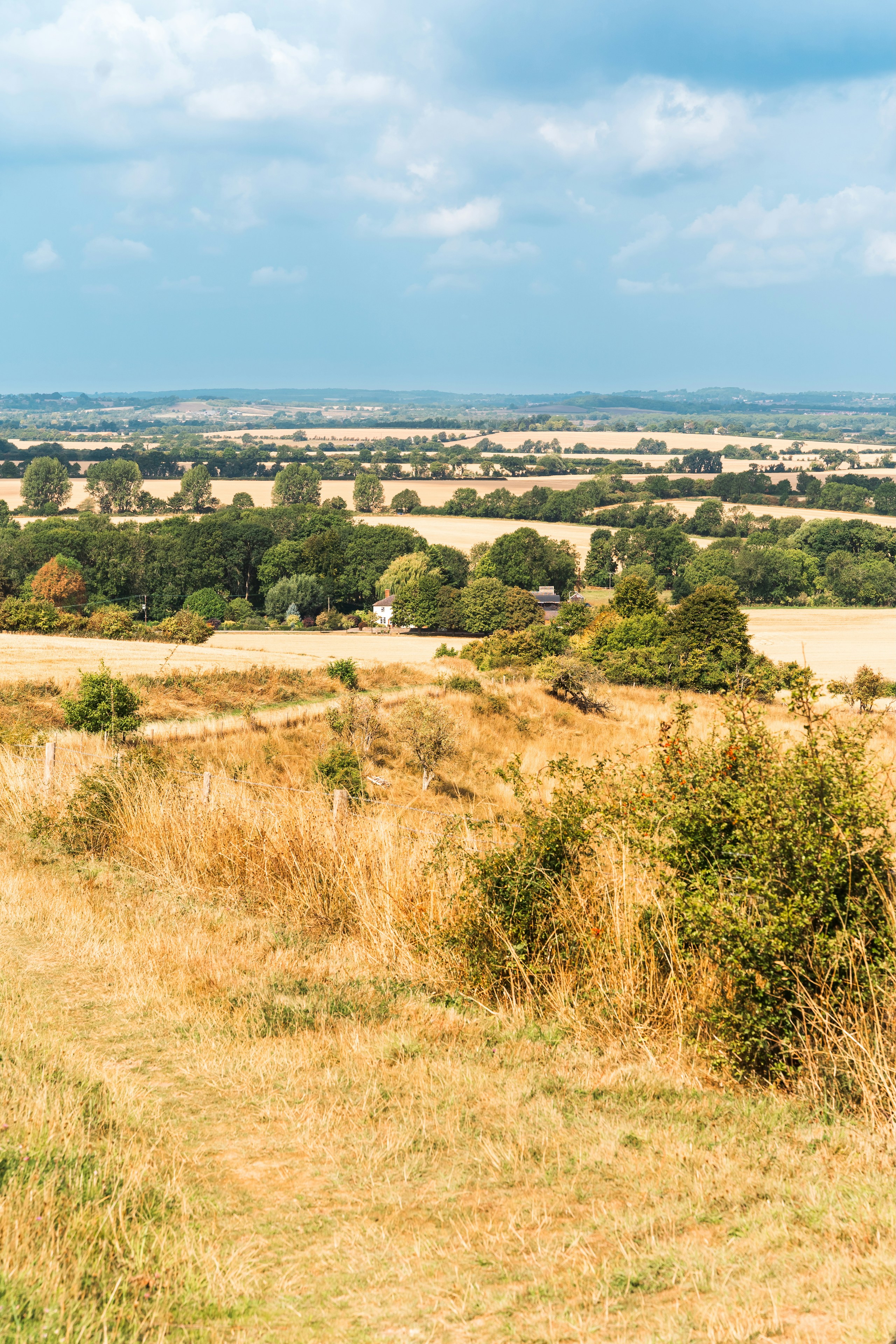 Hertfordshire countryside. Destination view for Hertfordshire, England.