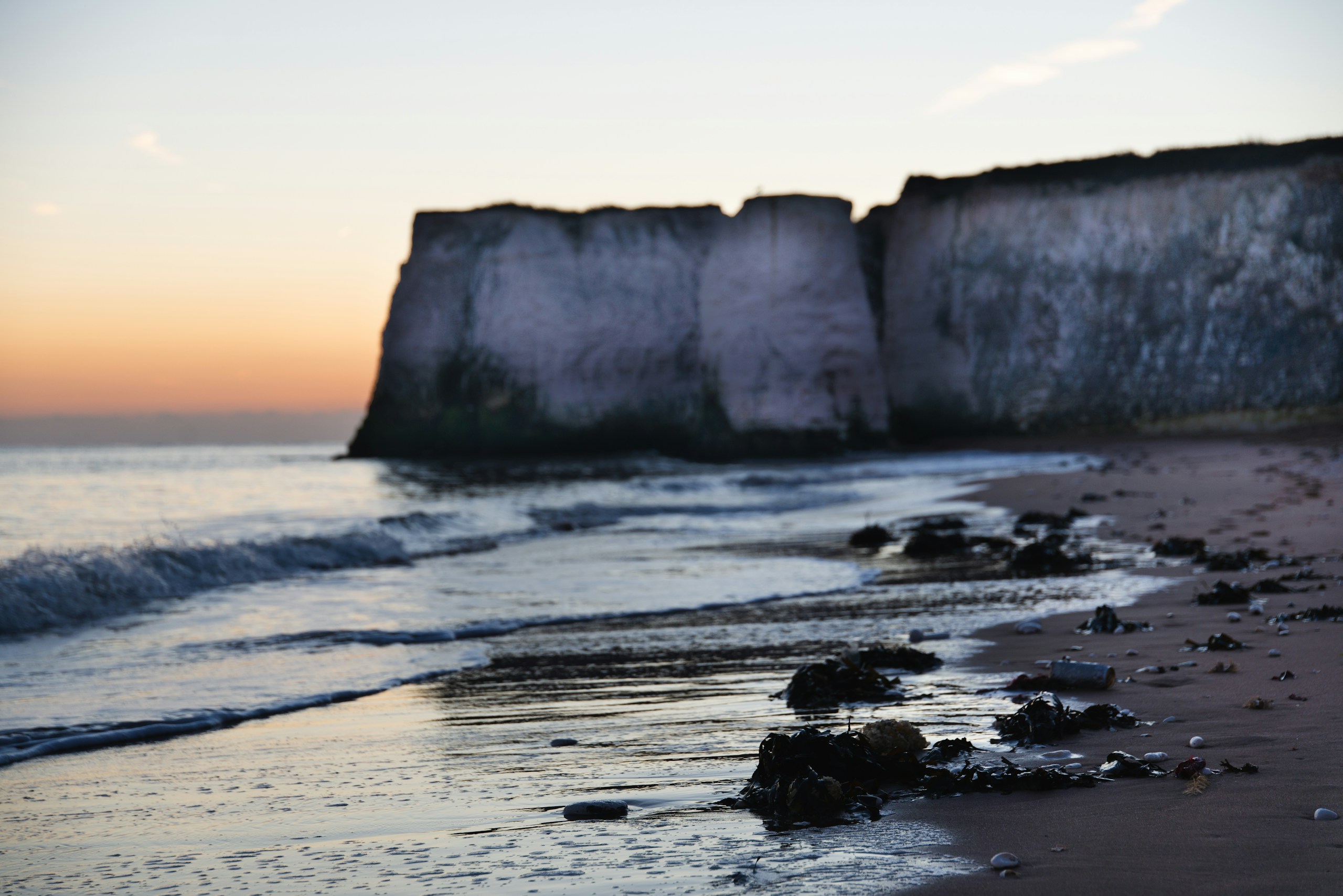 Kent coast / cliffs. Destination view for Kent, England.