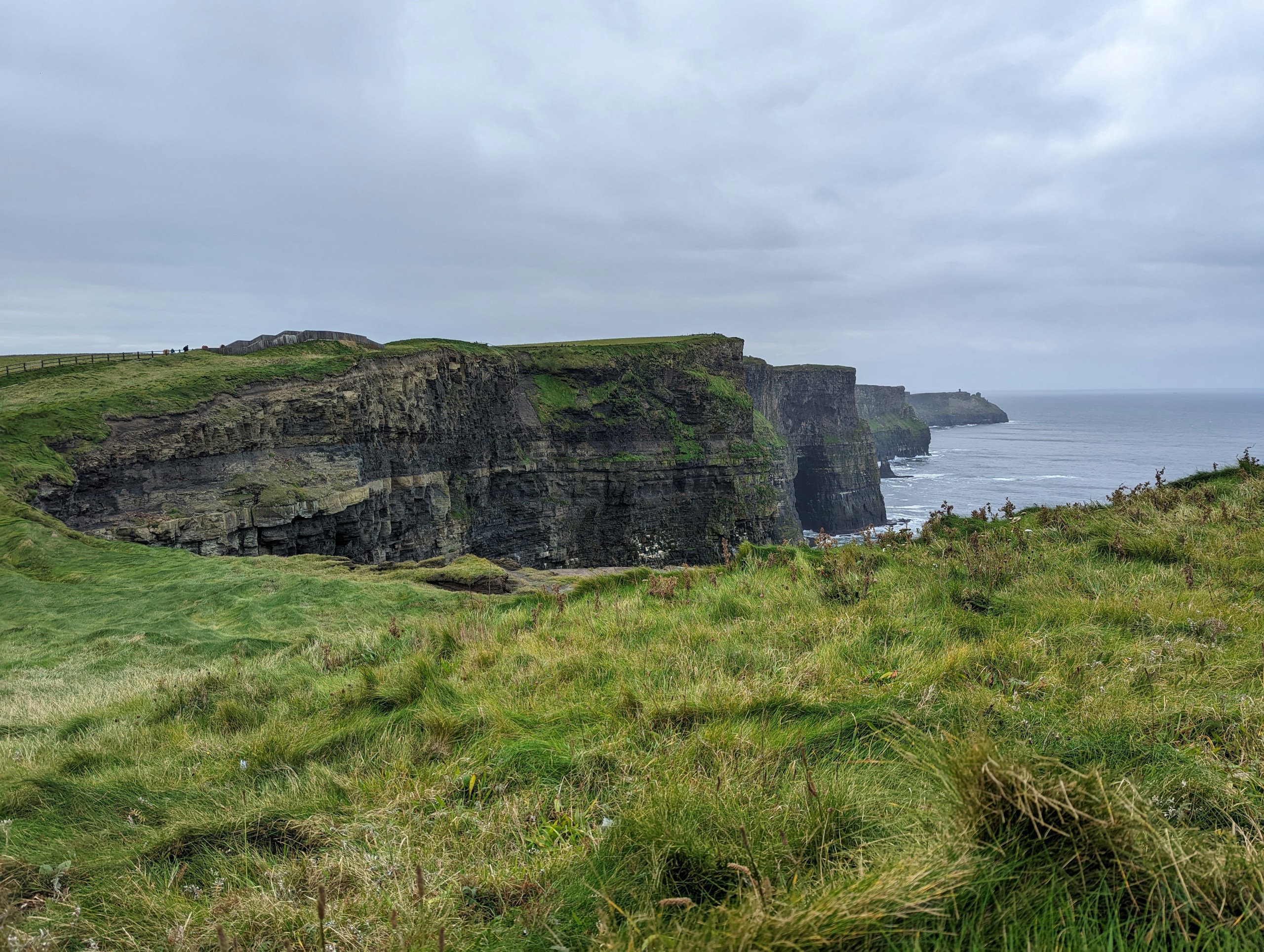 Cliffs of Moher, County Clare. Destination view for Clare, Ireland.