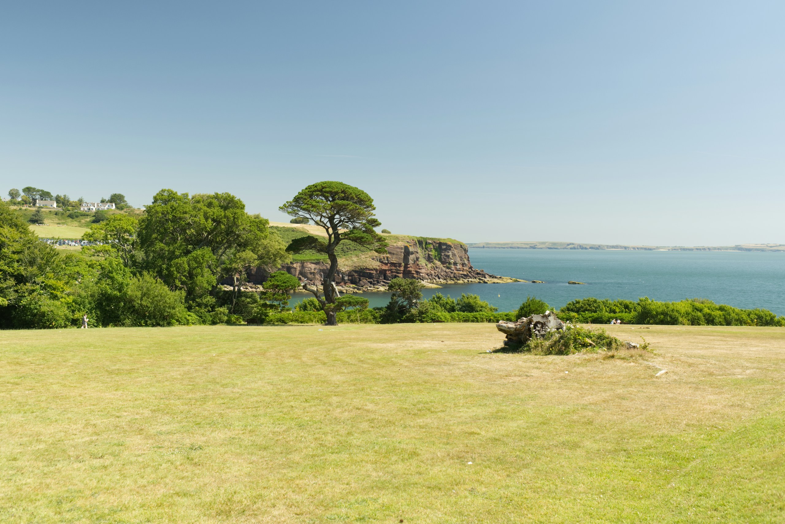 Dunmore East coast, County Waterford. Destination view for Waterford, Ireland.