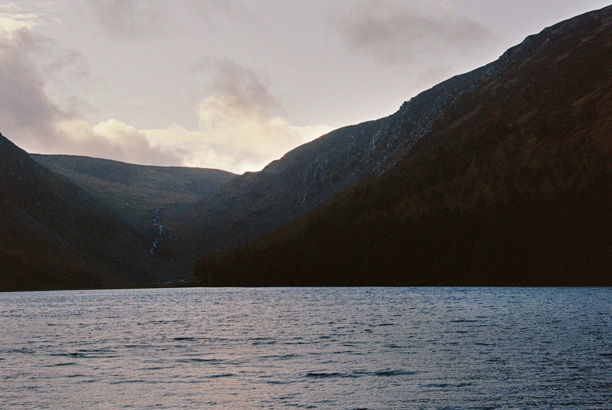 Upper Lake, Glendalough, County Wicklow. Destination view for Wicklow, Ireland.