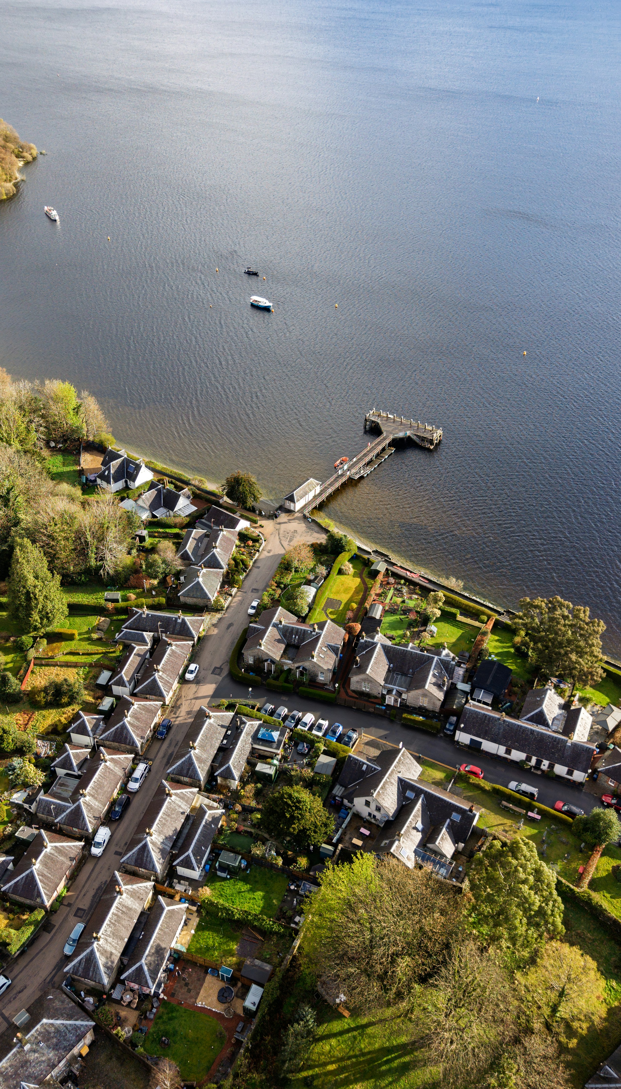 Luss / Loch Lomond, Argyll and Bute. Destination view for Argyll and Bute, Scotland.