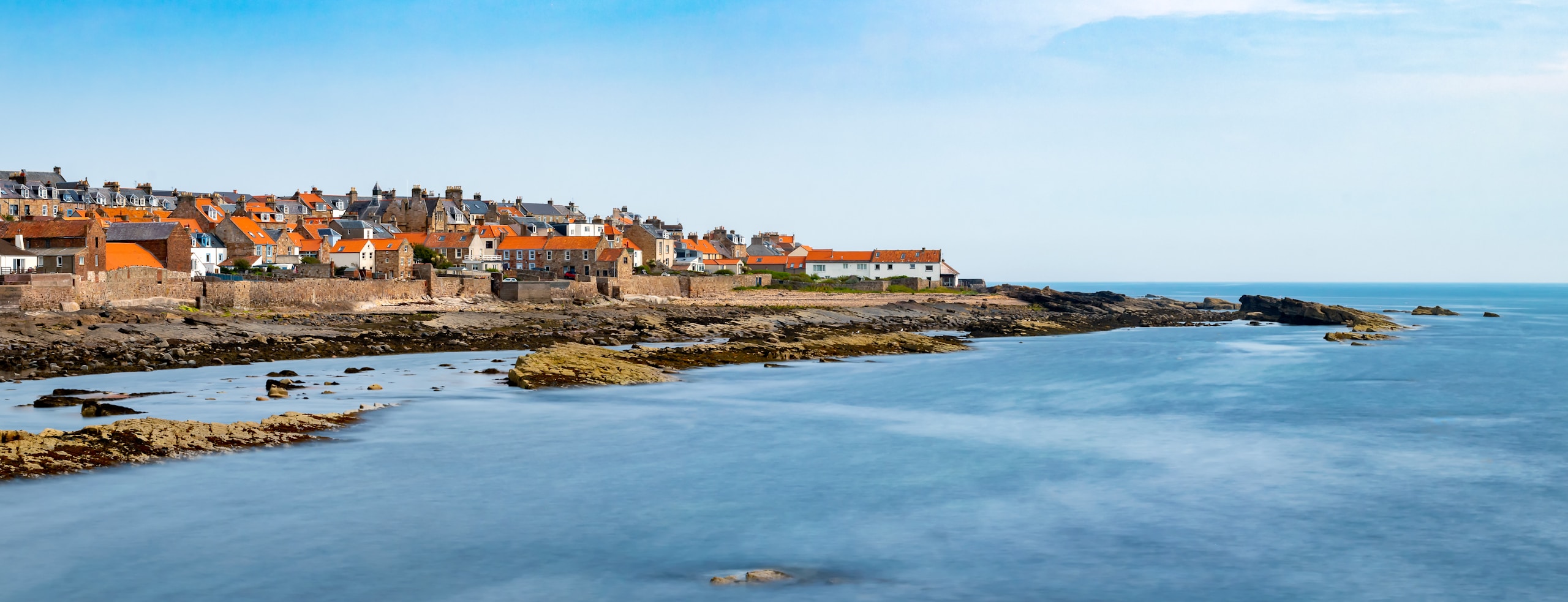 Anstruther coast, Fife. Destination view for Fife, Scotland.