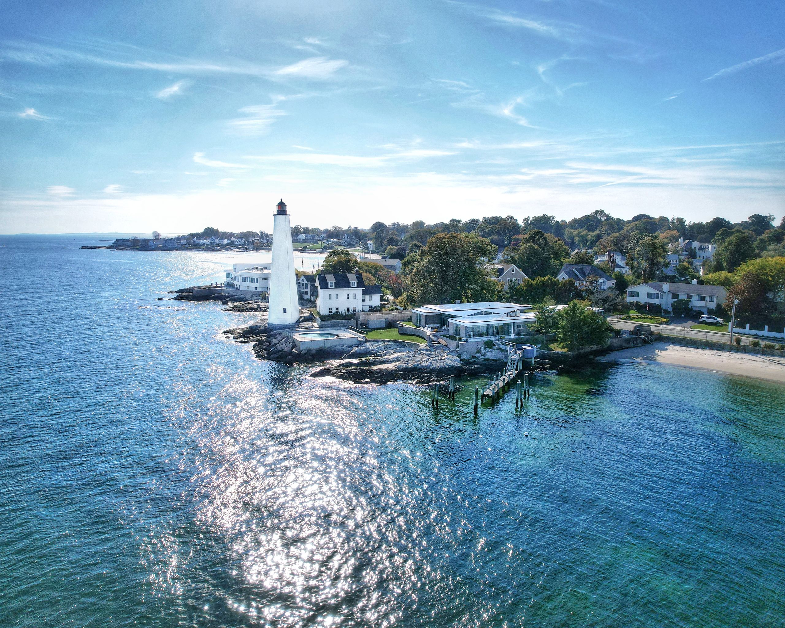 New London lighthouse, United States