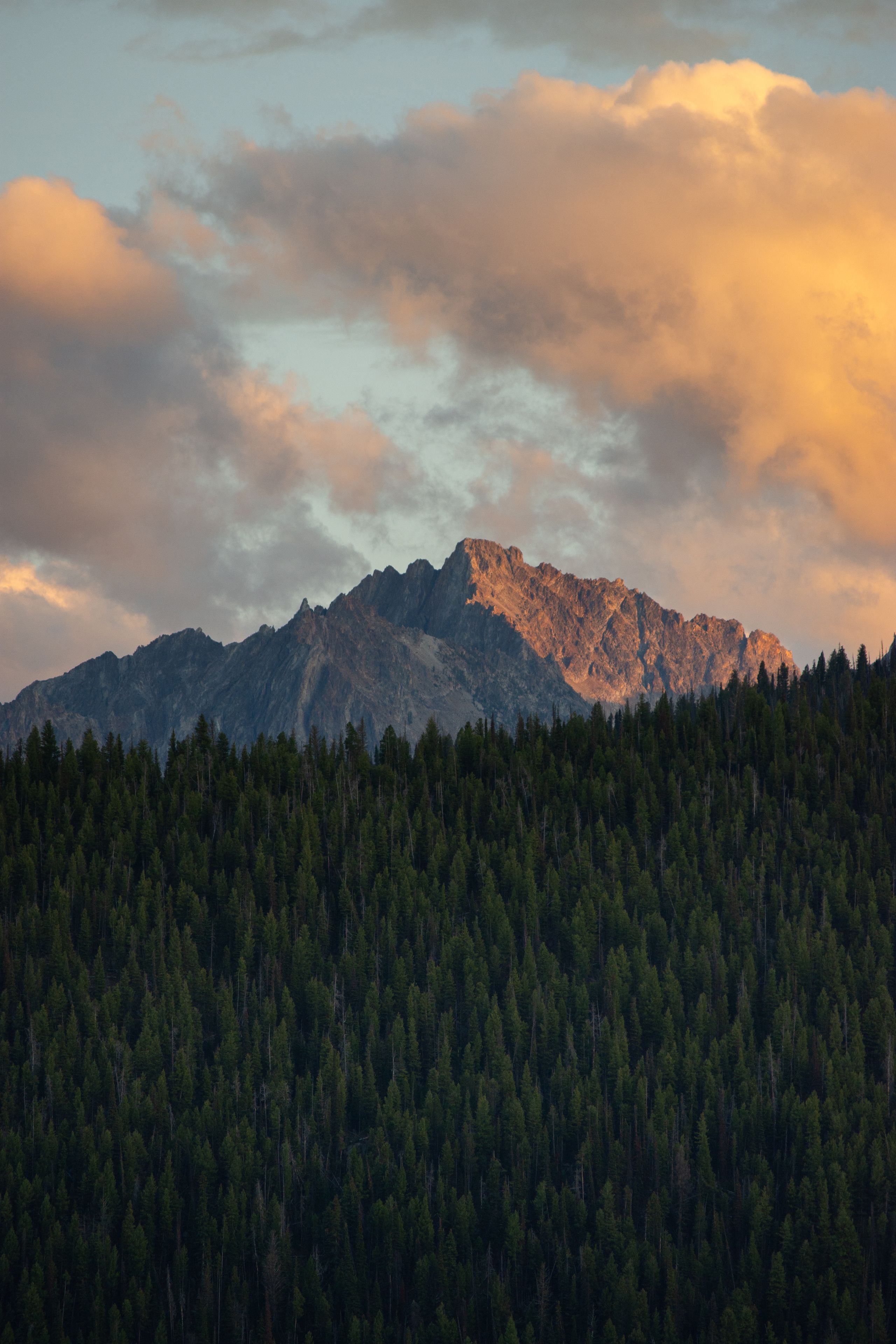 Sawtooth National Forest mountain, United States