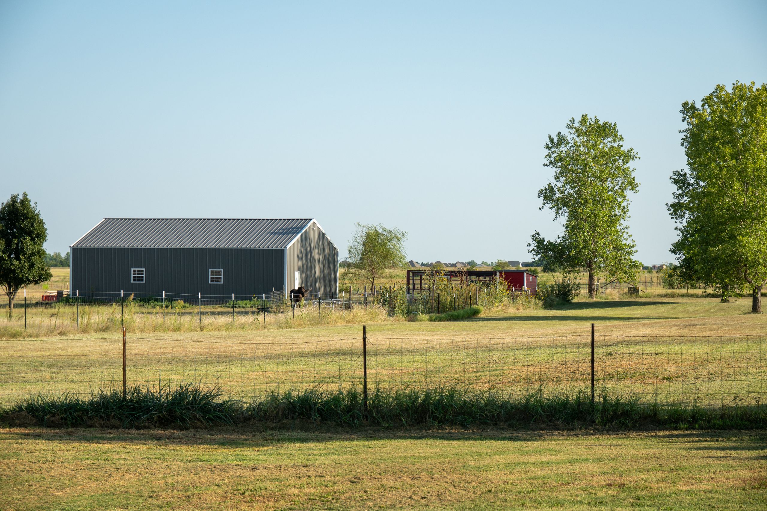 Rural farm landscape, United States