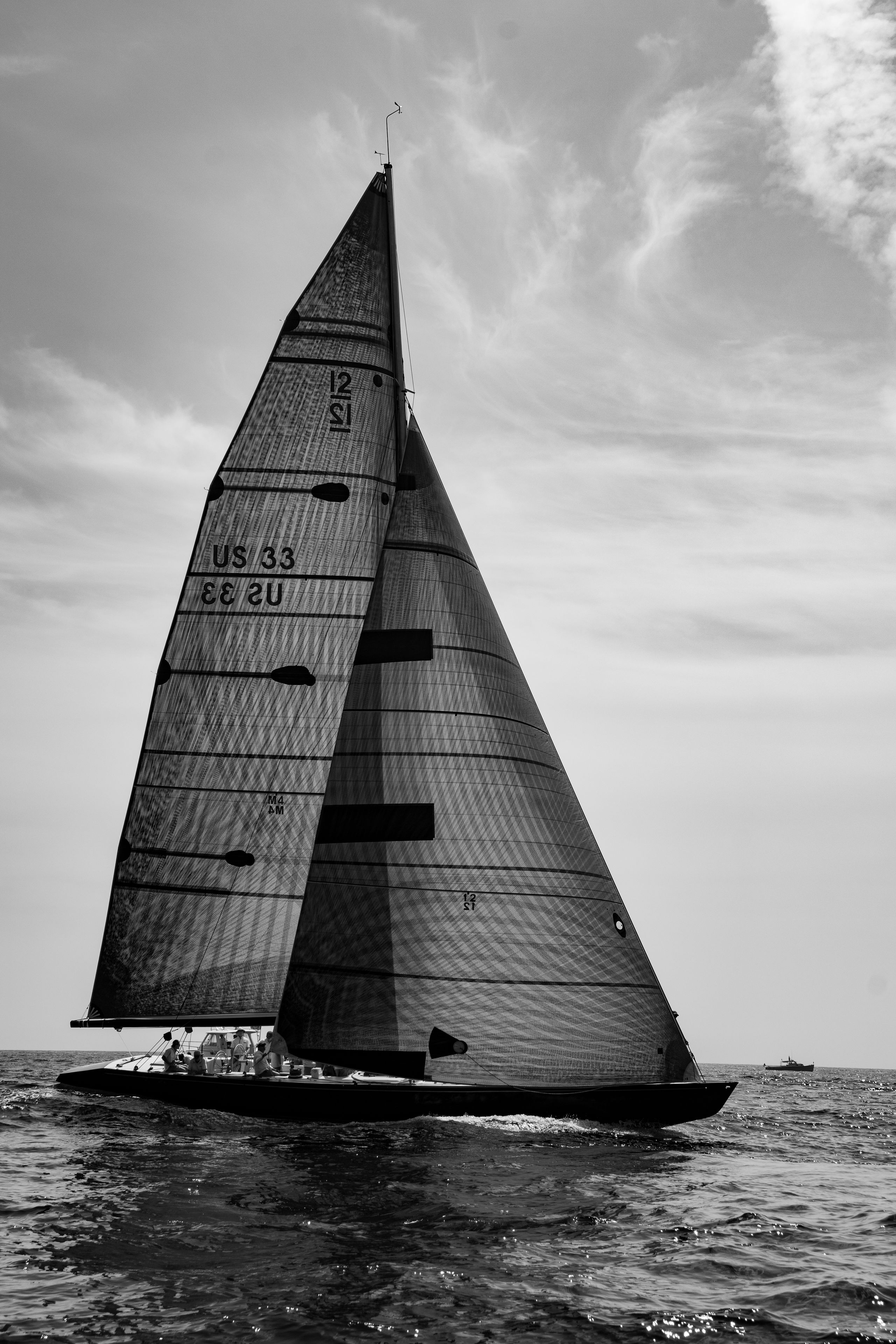 Sailboat on the water, United States
